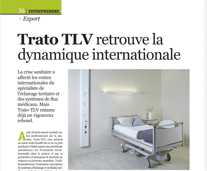 TRATO-TLV dans le magazine ECO121